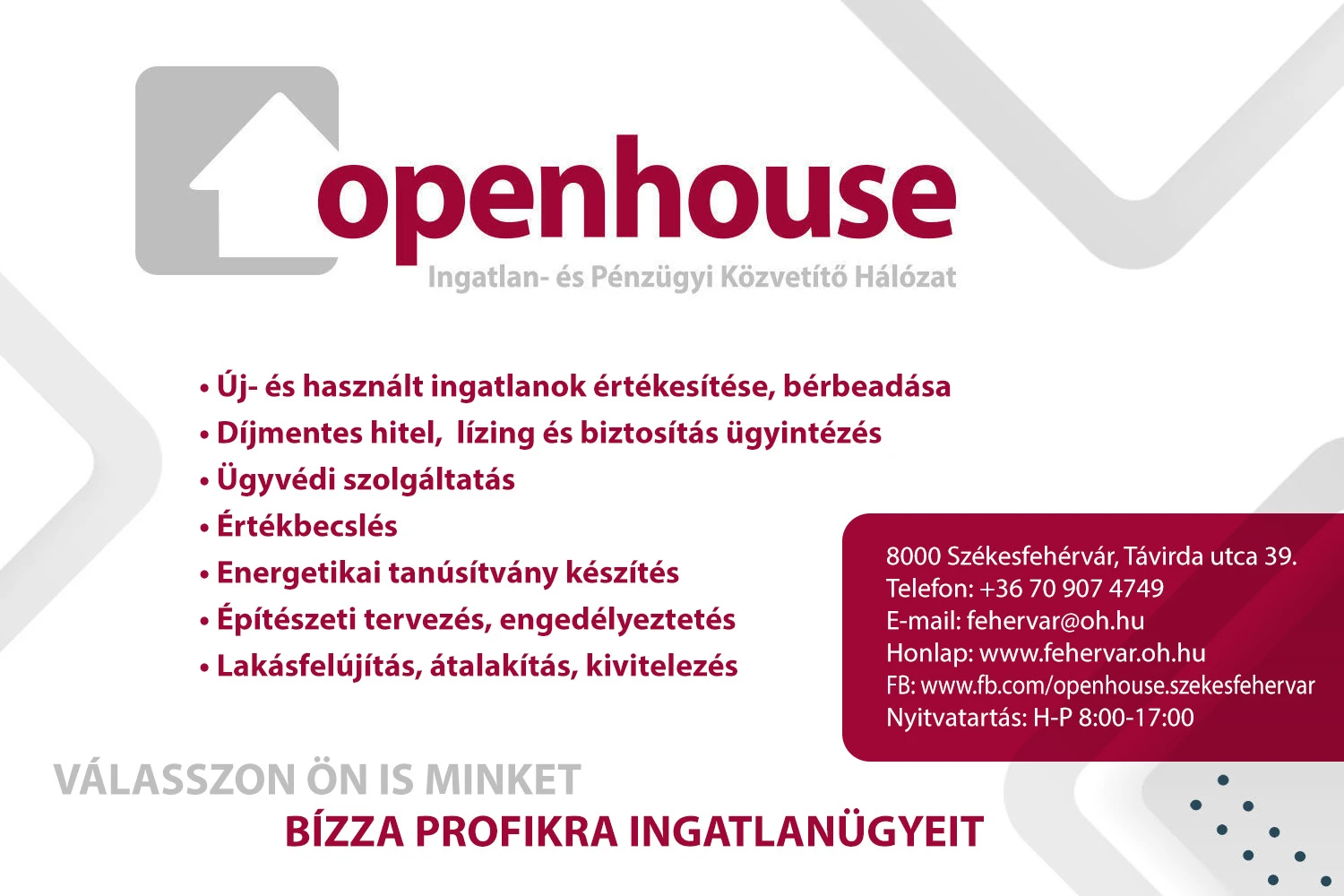 Openhouse Székesfehérvár