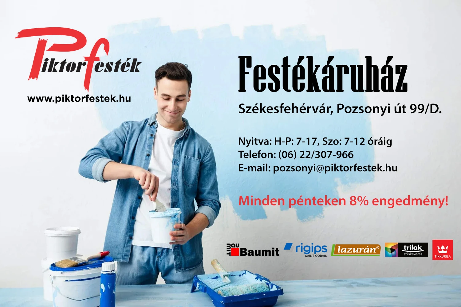 Piktorfesték Festékáruház